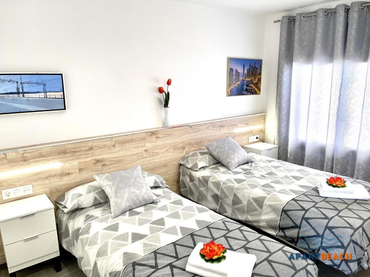 Apartbeach Mimosas Deluxe Climatizado Vistas Playa Miami Playa Bagian luar foto